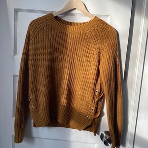 Pink Rose Knit Sweater